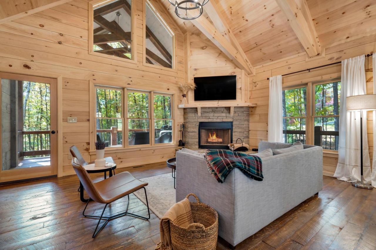 Haley Glen Villa Cherry Log Buitenkant foto